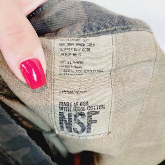 NSF camo ankle pants - Picture 9 of 9